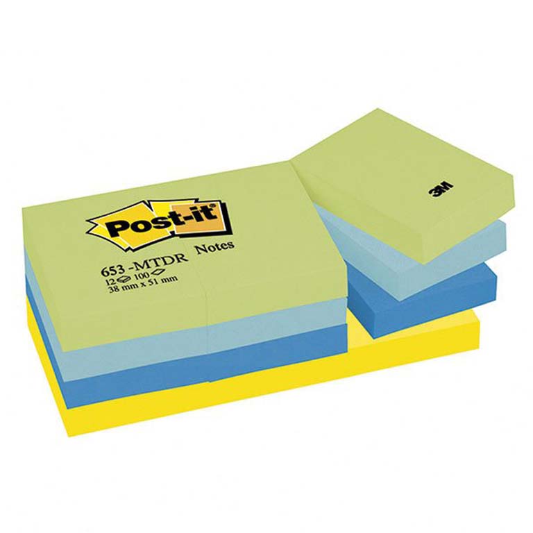 NOTA ADH.POST-IT 38X51 100H FANTASIA