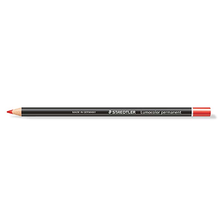 LAPIZ STAEDTLER LUMOCOLOR GLASOCH.ROJ