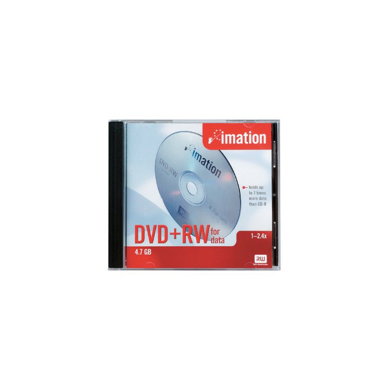 DVD+RW Imation Jewel case