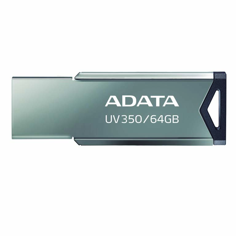 PEN DRIVE ADATA UV350 PLATA 64 GB